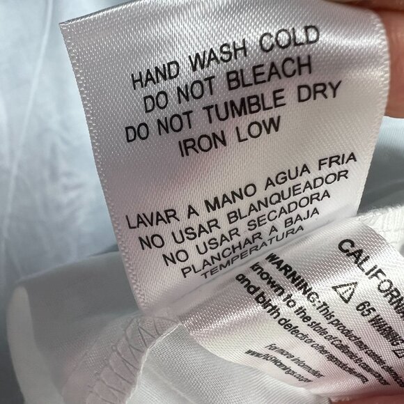 Hyacinth House Tuckernuck Bowen Dress Mini Tunic Two-Toned Blue Floral Small - Picture 10 of 11